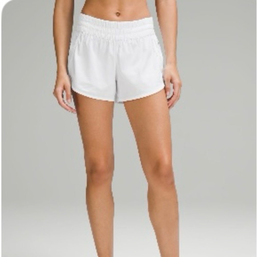 Women’s Lululemon Shorts, Size 4, Color White